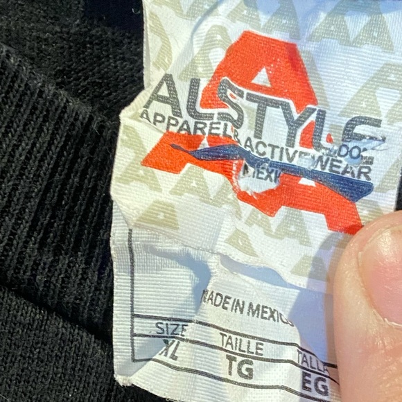 2015 Def Leppard Cotton Concert T-Shirt Black Red Rock Brigade Size XL - Picture 2 of 2